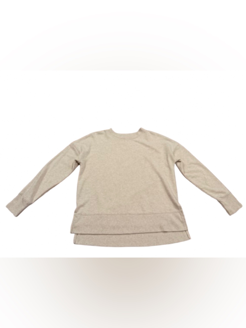 Time and Tru Women's Beige Crewneck Sweater Size Small